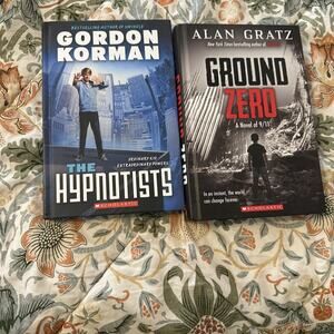 Alan Gratz, Ground Zero, and Gordon Norman, The Hypnotist. . All Hardcovers.